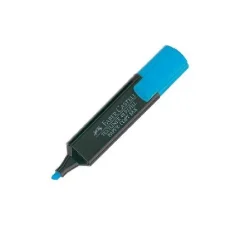 MARCADOR FLUORESCENTE AZUL 154851 FABER CASTELL