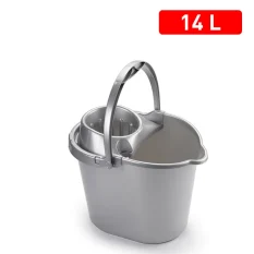 CUBO FREGONA PLATA
