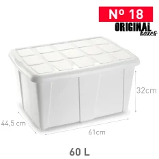 CAJA N°18 (60 L) BLANCO