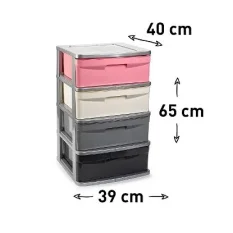 CAJONERA SENA 4 CAJONES ARS PINK