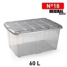 CAJA N°18 (60 L) GRIS TRAS F18
