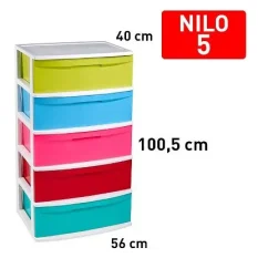 CAJONERA NILO 5 CAJONES BLANCOLOR