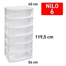 CAJONERA NILO 6 CAJONES BLANCO