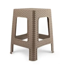 TABURETE RATTAN GRANDE TOPO