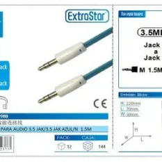 CONEIXION PARA AUDIO 3.5JAK/3.5JAK 1.5M