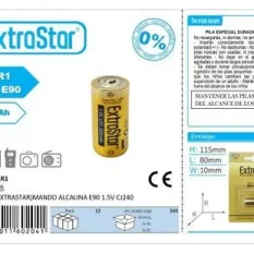 PILAS (EXTRASTAR)MANDO ALCA E90 1.5V CJ240