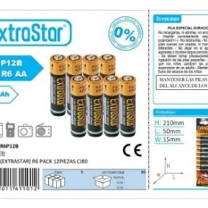 PILAS (EXTRASTAR) R6 PACK 12PIEZAS CJ80