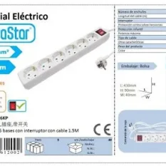 ALARGADOR 6 BASES C/INTE 1.5 MTS 3G1.5MM CJ40