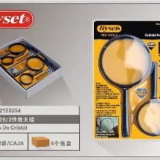 2 LUPAS DE CRISTAL DR77226/2