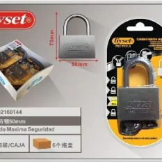 CANDADO MAXIMA SEGURIDAD 50MM