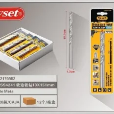 BROCA DE META 1PCS HSS4241 13x151MM 14