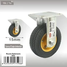 RUEDA REFORZADA PU6X2
