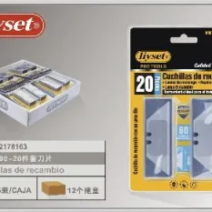 20 CUCHILLAS DE RECAMBIO UT60190-20