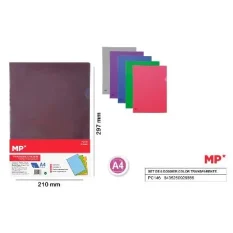 DOSSIER COLOR TRANSLCIDO A4