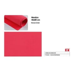GOMA EVA 40 X 60 CM ROJO