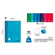 CUADERNO ESP. 4º 80H 90GR. HORIZON. PP