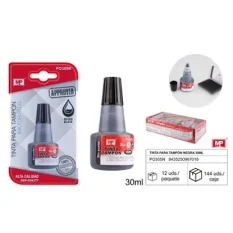 TINTA TAMPON 30 ml NEGRA