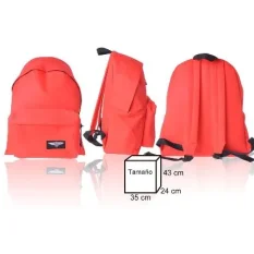 MOCHILA ECO GRANDE ROJO