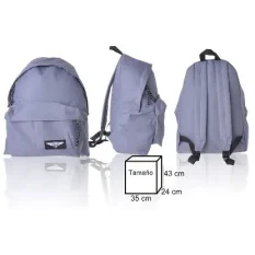 MOCHILA ECO GRANDE GRIS
