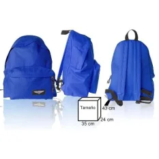 MOCHILA ECO GRANDE AZUL