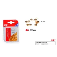 CHINCHETAS DORADAS 10 mm 100 Uds.