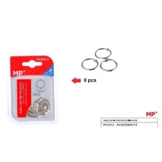 ANILLAS METALICAS 25 mm 6 Uds.