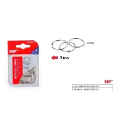 ANILLAS METALICAS 32 MM 5 UDS.