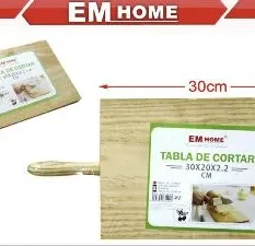 TABLA DE PICAR CON MANGO 20*30CM