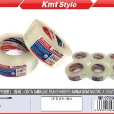 PRECINTO TRANSPARENTE 48MM*200M 6716736 OPP 48MM*200M