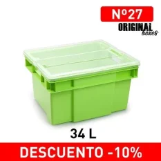 CAJA N?27 (34 L) PISTACHO