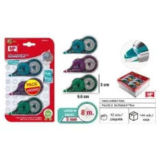 CORRECTOR CINTA 3 Uds. 5 mm x 8 m