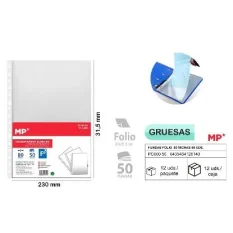 FUNDAS F?80 MICRAS 50 Uds. CRISTAL