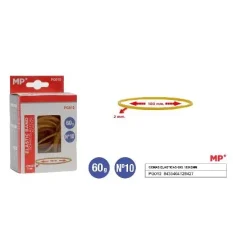 GOMAS ELASTICAS 60 g 100 x 2 mm