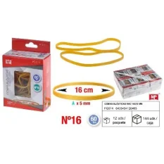 GOMAS ELASTICAS 60 g 160 x 5 mm