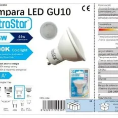 BOMBILLA LED GU10 6w RAYA 480LM 6500K LUZ DIA