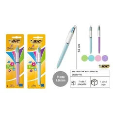 BOLIGRAFO 4 COLOR FUN AST INT - 887776 BIC