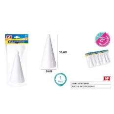 POLIESPAN CONO 6 X 15 CM 1 UDS.
