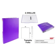 CARPETA F? 2 ANILLA VIOLETA