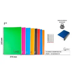 CUADERNO FOLIO MILIMETRADO 80H PP