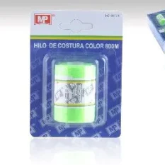 MP HILO DE COSTURA COLOR VERDE FLUOR 800 METROS