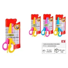 TIJERA ANTI CORTE NINO DE PLASTICO ABRE FACIL