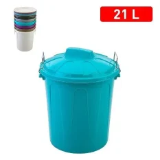 CUBO BASURA 21 LT SURT ELEGANCE