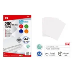 PAPEL A4 200 HOJAS 80 g