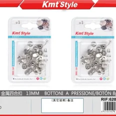 BOTON 8PAR 13MM 5200067 8PCS 13MM