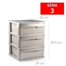 CAJONERA SENA 3 CAJONES MARRON F18J ALL