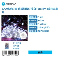 3AA, GUIRNALDA LUZ, LUZ BLANCA, 15M