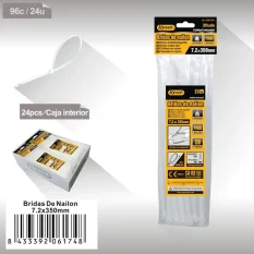 BRIDAS DE NAILON 7.2x350