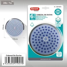 CABEZAL DE DUCHA 6" (AZUL)