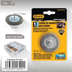 CEPILLOS DE ALAMBRE PARA TALADRO 1pcs/50mm