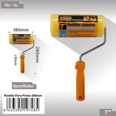 RODILLO PARA PINTAR 7260MM